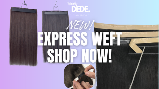 Express Weft: Dé snelle manier om hair extensions te laten zetten bij Hair by DEDE in Sittard