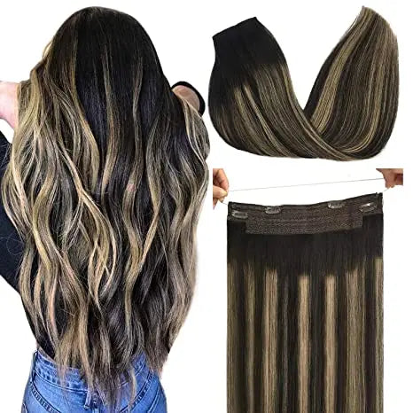 Flip in/Halo Hair 20"/55cm Hair by DEDE